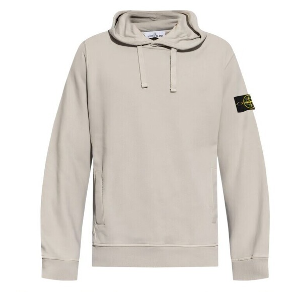 Stone Island Relaxed-Fit Cotton Hoodie With Signature Logo Patch - NWT